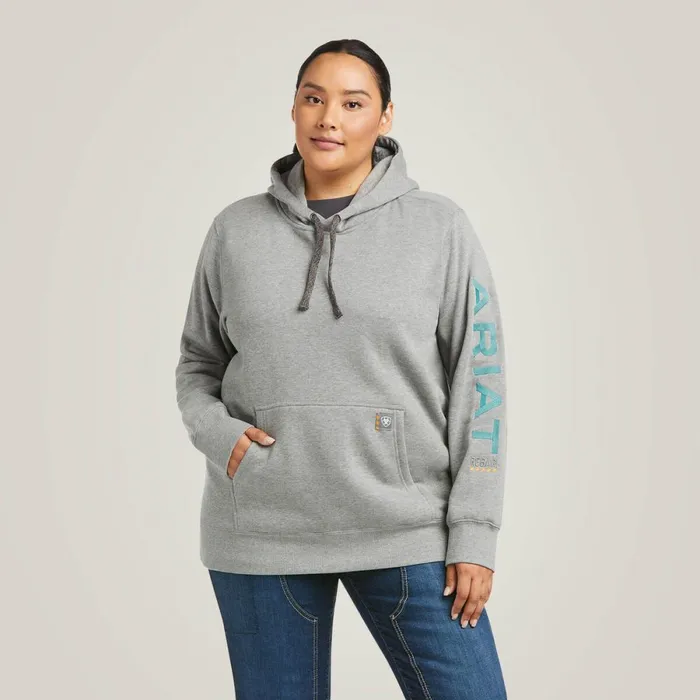 Rebar Graphic Hoodie Heather Grey Women Ariat Sweatshirts and Hoodies Rebar Graphic Hoodie Heather Grey Women Ariat Sweatshirts and Hoodies