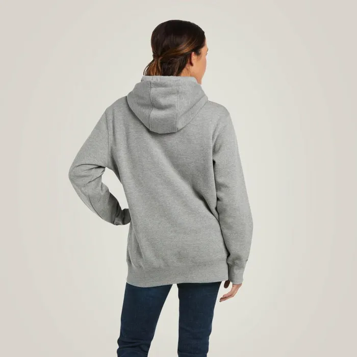 Rebar Graphic Hoodie Heather Grey Women Ariat Sweatshirts and Hoodies Rebar Graphic Hoodie Heather Grey Women Ariat Sweatshirts and Hoodies
