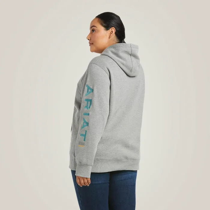 Rebar Graphic Hoodie Heather Grey Women Ariat Sweatshirts and Hoodies Rebar Graphic Hoodie Heather Grey Women Ariat Sweatshirts and Hoodies