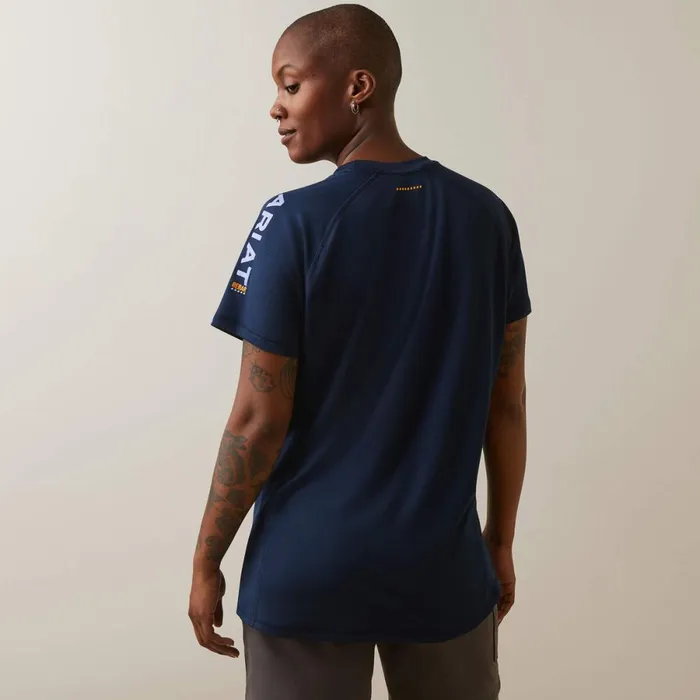 Rebar Heat Fighter TShirt Navy Dusk Women Ariat TShirts and Tops Rebar Heat Fighter TShirt Navy Dusk Women Ariat TShirts and Tops