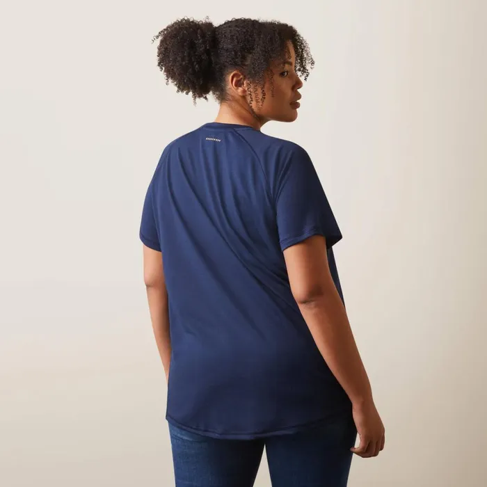 Rebar Heat Fighter TShirt Navy Dusk Women Ariat TShirts and Tops Rebar Heat Fighter TShirt Navy Dusk Women Ariat TShirts and Tops