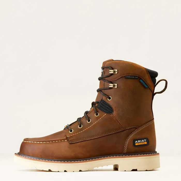 Rebar Lift 8034 Waterproof Composite Toe Work Boot Distressed Brown Men Ariat Work Boots Rebar Lift 8034 Waterproof Composite Toe Work Boot Distressed Brown Men Ariat Work Boots