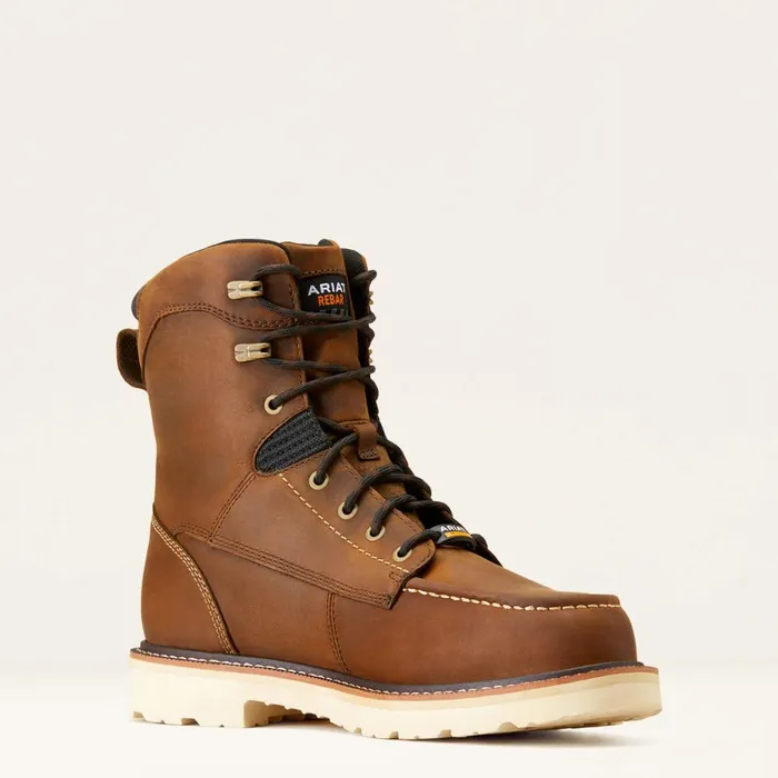 Rebar Lift 8034 Waterproof Composite Toe Work Boot Distressed Brown Men Ariat Work Boots Rebar Lift 8034 Waterproof Composite Toe Work Boot Distressed Brown Men Ariat Work Boots