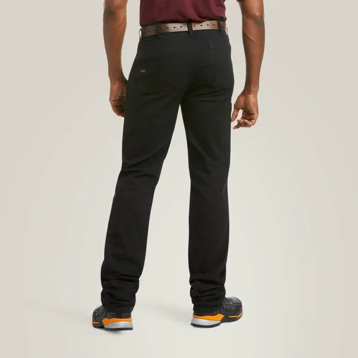 Rebar M4 Low Rise DuraStretch Made Tough Double Front Stackable Straight Leg Pant Black Men Ariat Pants and Shorts Rebar M4 Low Rise DuraStretch Made Tough Double Front Stackable Straight Leg Pant Black Men Ariat Pants and Shorts