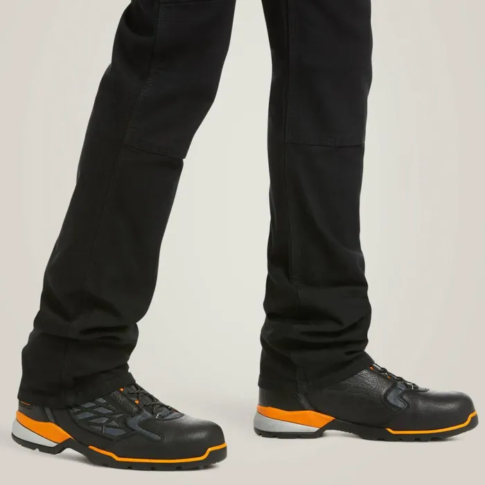 Rebar M4 Low Rise DuraStretch Made Tough Double Front Stackable Straight Leg Pant Black Men Ariat Pants and Shorts Rebar M4 Low Rise DuraStretch Made Tough Double Front Stackable Straight Leg Pant Black Men Ariat Pants and Shorts