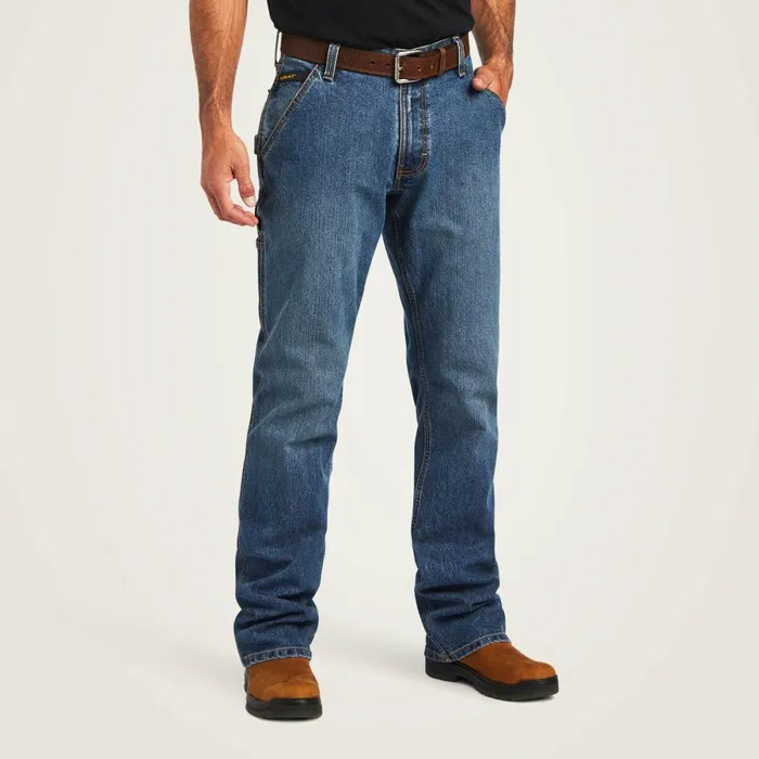 Rebar M4 Low Rise DuraStretch Workhorse Boot Cut Jean Gabe Men Ariat Denim