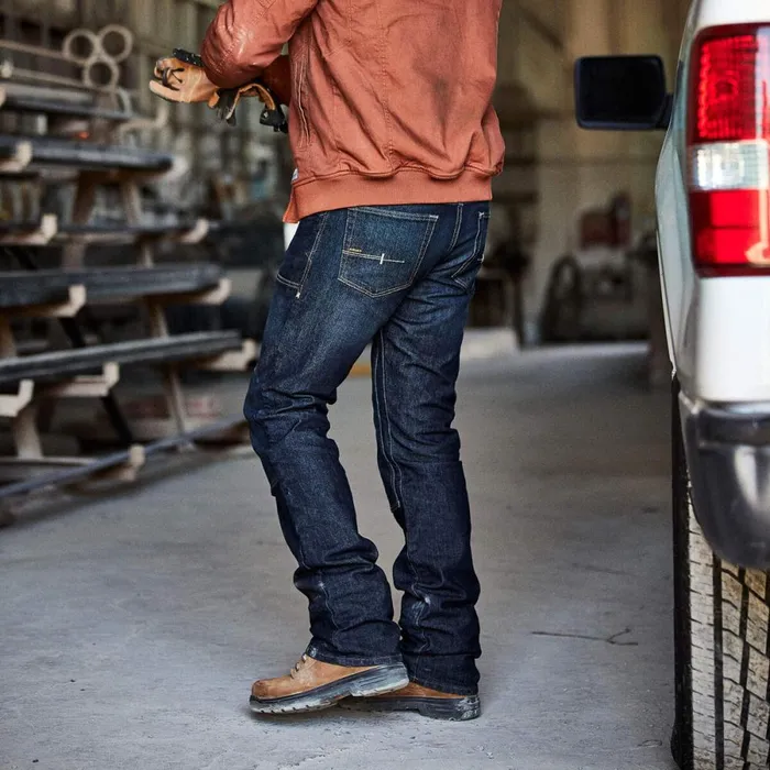 Rebar M5 Straight DuraStretch Basic Double Front Stackable Straight Leg Jean Blackstone Men Ariat Denim Rebar M5 Straight DuraStretch Basic Double Front Stackable Straight Leg Jean Blackstone Men Ariat Denim