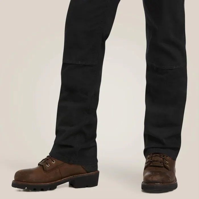 Rebar M7 Slim DuraStretch Made Tough Double Front Straight Pant Black Men Ariat Pants and Shorts Rebar M7 Slim DuraStretch Made Tough Double Front Straight Pant Black Men Ariat Pants and Shorts