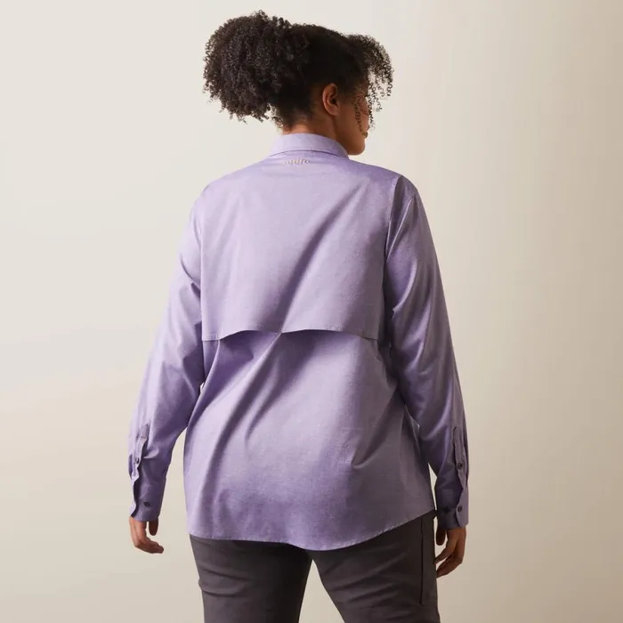 Rebar Made Tough VentTEK DuraStretch Work Shirt Corsican Blue Heather Women Ariat TShirts and Tops Rebar Made Tough VentTEK DuraStretch Work Shirt Corsican Blue Heather Women Ariat TShirts and Tops