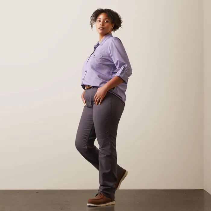 Rebar Made Tough VentTEK DuraStretch Work Shirt Corsican Blue Heather Women Ariat TShirts and Tops Rebar Made Tough VentTEK DuraStretch Work Shirt Corsican Blue Heather Women Ariat TShirts and Tops