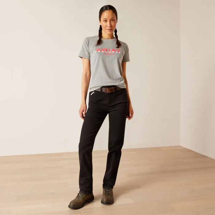 Rebar PR Made Tough Straight Pant Black Women Ariat Pants and Shorts Rebar PR Made Tough Straight Pant Black Women Ariat Pants and Shorts