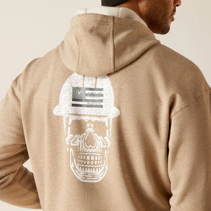 Rebar Roughneck Pullover Hoodie Oatmeal Heather Men Ariat Sweatshirts and Hoodies Rebar Roughneck Pullover Hoodie Oatmeal Heather Men Ariat Sweatshirts and Hoodies