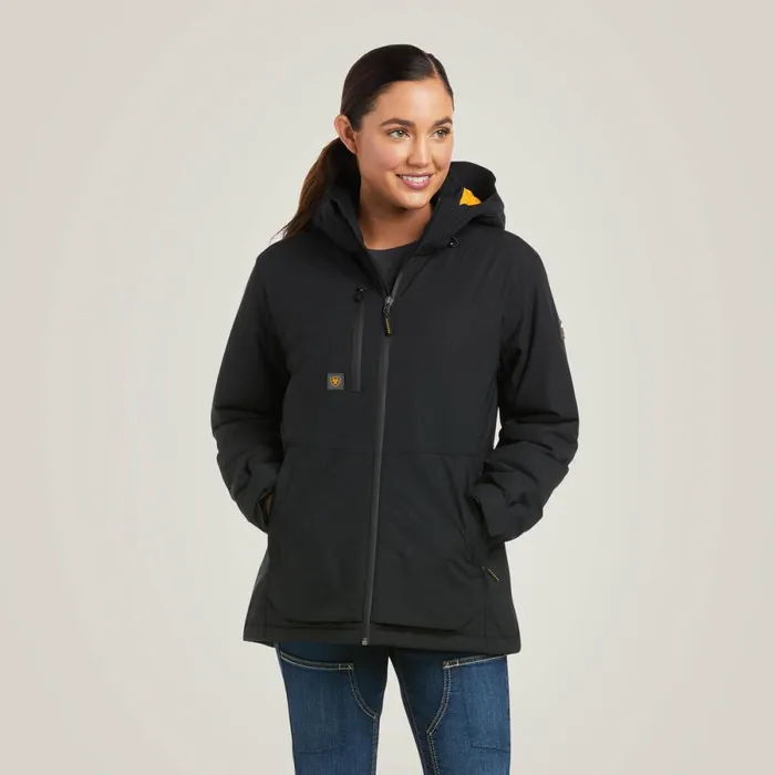 Rebar Storm Fighter 20 Waterproof Jacket Black Women Ariat Jackets and Vests