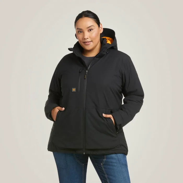 Rebar Storm Fighter 20 Waterproof Jacket Black Women Ariat Jackets and Vests Rebar Storm Fighter 20 Waterproof Jacket Black Women Ariat Jackets and Vests