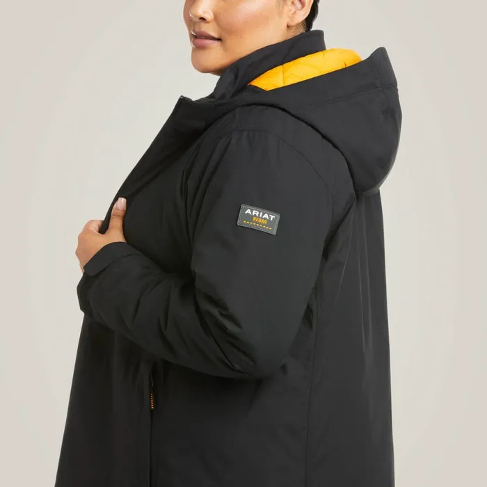Rebar Storm Fighter 20 Waterproof Jacket Black Women Ariat Jackets and Vests Rebar Storm Fighter 20 Waterproof Jacket Black Women Ariat Jackets and Vests