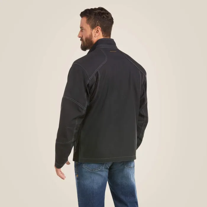 Rebar Stretch Canvas Softshell Jacket Black Men Ariat Jackets and Vests Rebar Stretch Canvas Softshell Jacket Black Men Ariat Jackets and Vests