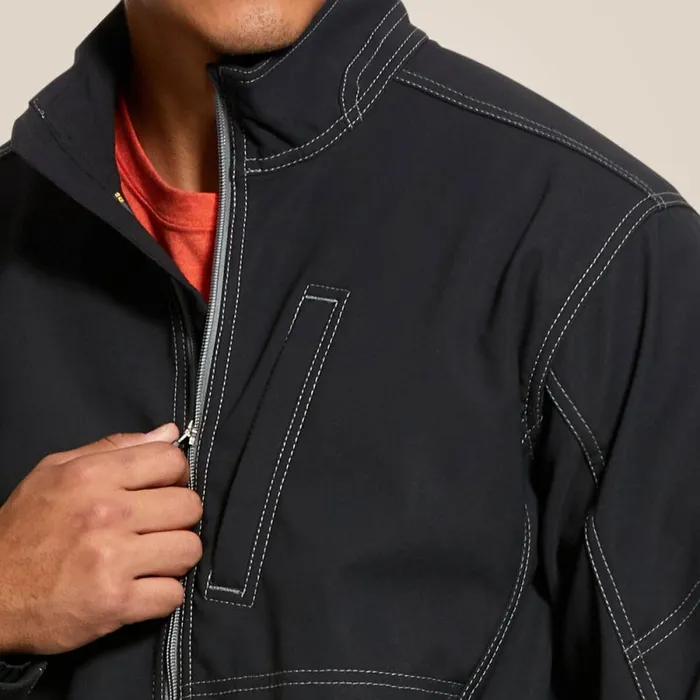 Rebar Stretch Canvas Softshell Jacket Black Men Ariat Jackets and Vests Rebar Stretch Canvas Softshell Jacket Black Men Ariat Jackets and Vests