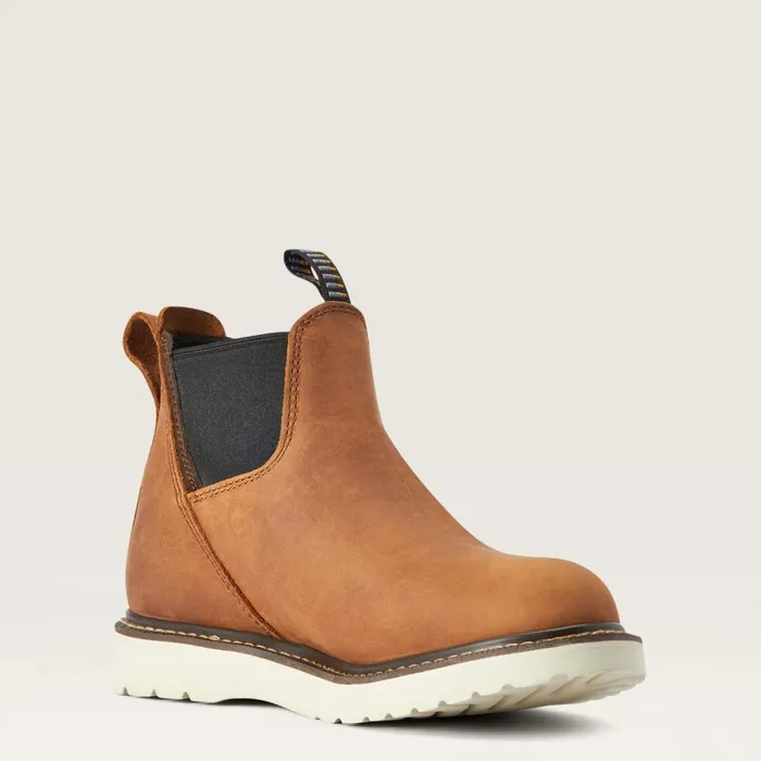 Rebar Wedge Chelsea Waterproof Work Boot Aged Honey Women Ariat Chelsea Boots Rebar Wedge Chelsea Waterproof Work Boot Aged Honey Women Ariat Chelsea Boots
