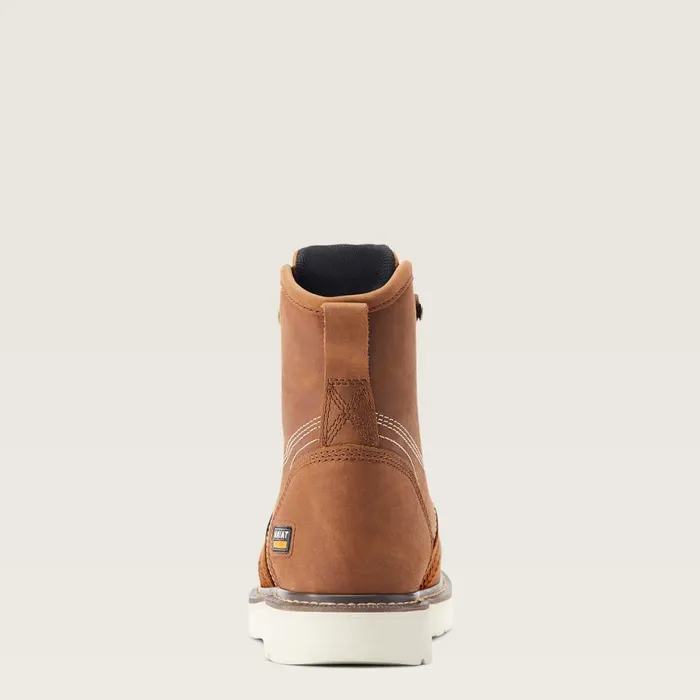 Rebar Wedge Moc Toe 6034 Waterproof Composite Toe Work Boot Aged Honey Men Ariat Work Boots Rebar Wedge Moc Toe 6034 Waterproof Composite Toe Work Boot Aged Honey Men Ariat Work Boots