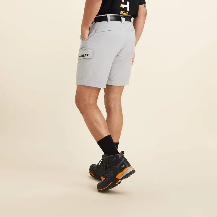 Rebar WorkFlow Ultralight Short Alloy Men Ariat Pants and Shorts Rebar WorkFlow Ultralight Short Alloy Men Ariat Pants and Shorts