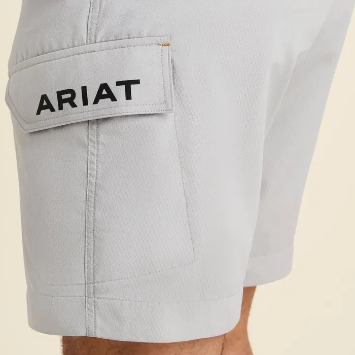 Rebar WorkFlow Ultralight Short Alloy Men Ariat Pants and Shorts Rebar WorkFlow Ultralight Short Alloy Men Ariat Pants and Shorts