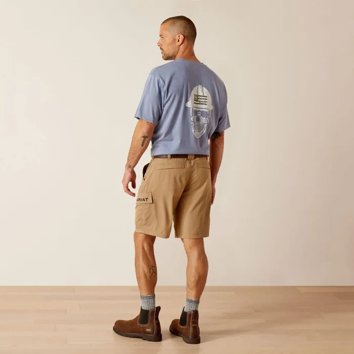 Rebar WorkFlow Ultralight Short Field Khaki Men Ariat Pants and Shorts Rebar WorkFlow Ultralight Short Field Khaki Men Ariat Pants and Shorts