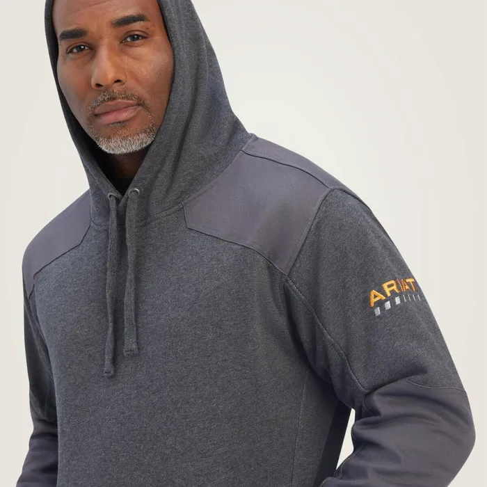 Rebar Workman DuraCanvas Hoodie Charcoal Heather Men Ariat Sweatshirts and Hoodies Rebar Workman DuraCanvas Hoodie Charcoal Heather Men Ariat Sweatshirts and Hoodies