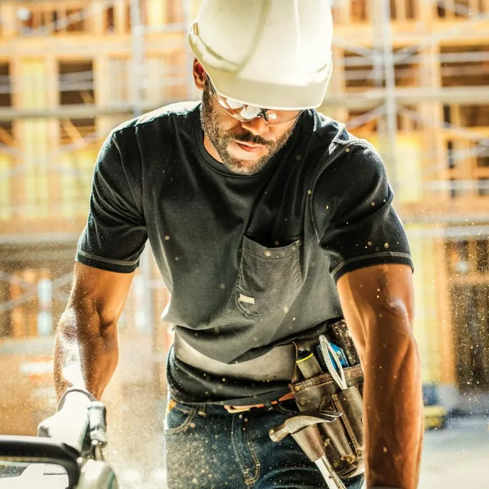 Rebar Workman TShirt Black Men Ariat TShirts and Polos