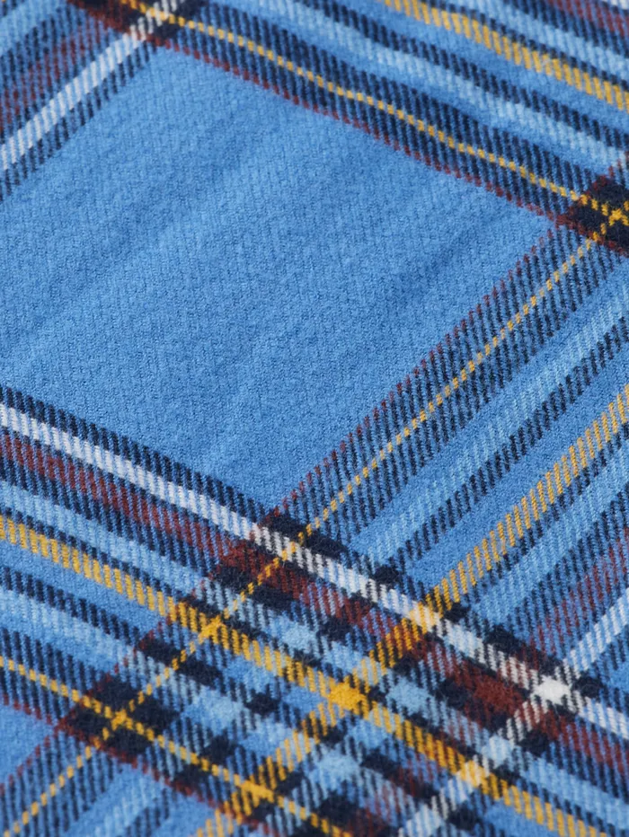 REGULAR FIT MULTICOLOURED FLANNEL CHECK SHIRT Green Check Men Scotch and Soda Shirts REGULAR FIT MULTICOLOURED FLANNEL CHECK SHIRT Green Check Men Scotch and Soda Shirts