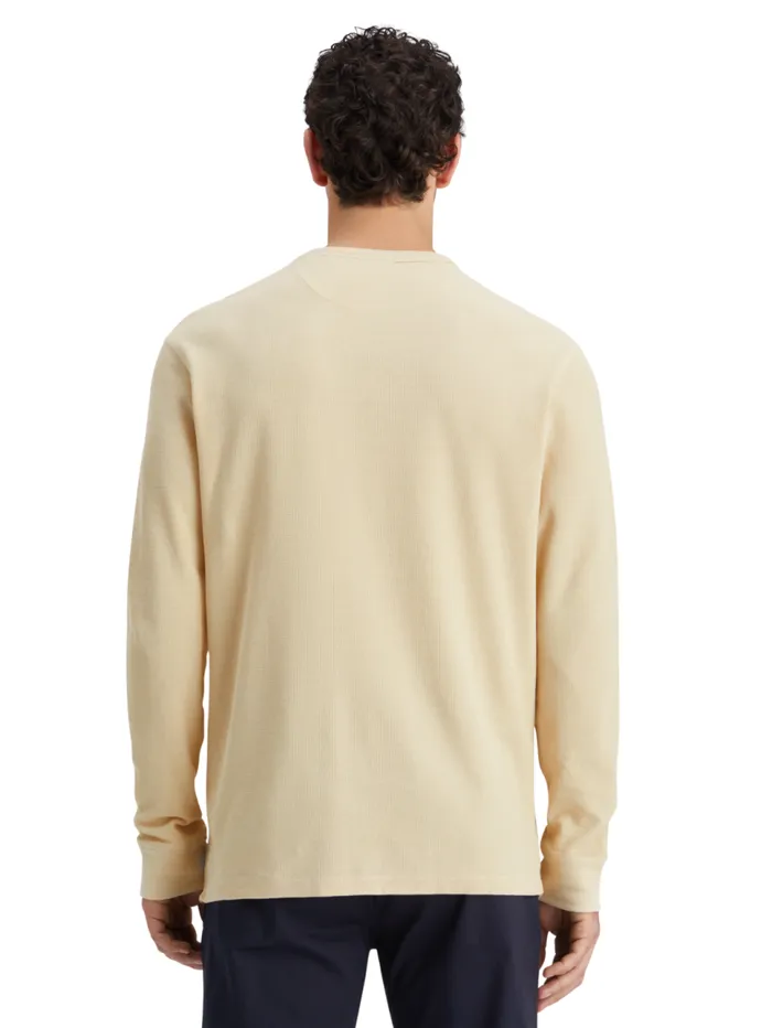 Regular Fit Waffle Tshirt Ls Moody Grey Men Scotch and Soda TShirts and Polo Shirts Regular Fit Waffle Tshirt Ls Moody Grey Men Scotch and Soda TShirts and Polo Shirts