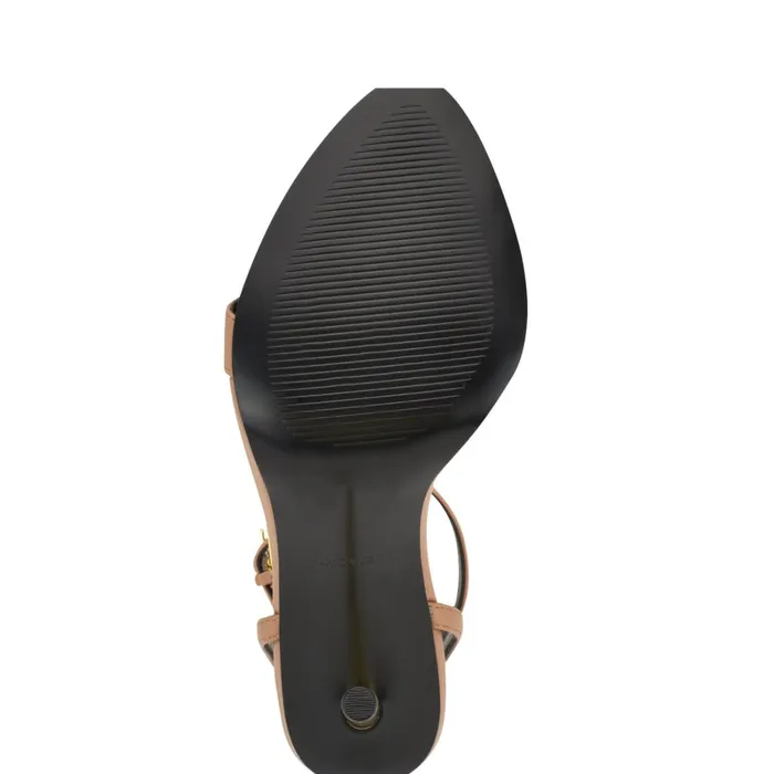 Reina Ankle Strap Sandals Medium Natural Women Nine West High Heels Reina Ankle Strap Sandals Medium Natural Women Nine West High Heels