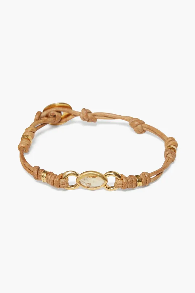 Reina Single Wrap Bracelet Citrine Women Chan Luu Bracelets