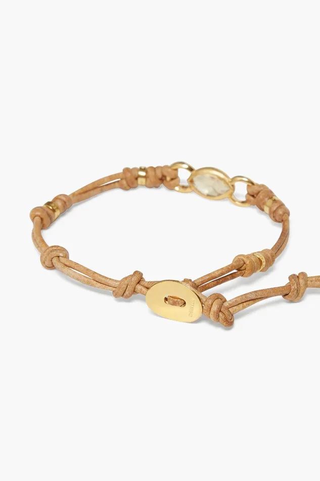 Reina Single Wrap Bracelet Citrine Women Chan Luu Bracelets