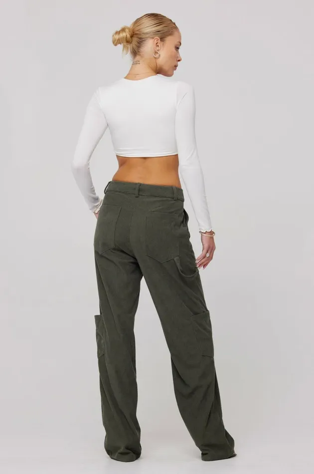 RESA Basics Elsa Cargo Pant In Pine 8211 Women