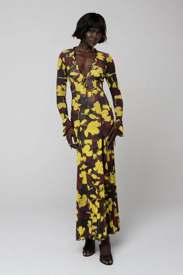 RESA Maxi Dress Lennon Maxi In Sangria 8211 Women