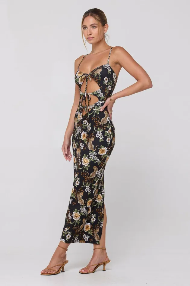 RESA Midi Dress Summer Midi In Tropic 8211 Women