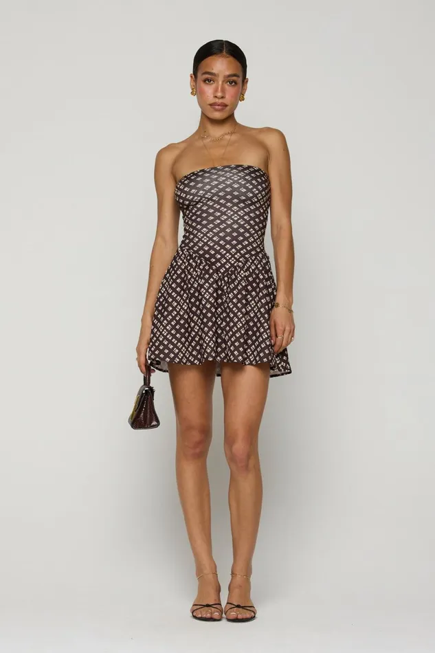 RESA Mini Dresses Makie Mini In Mocha 8211 Women