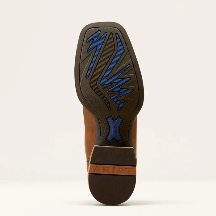 Ricochet Cowboy Boot Weathered Chestnut Men Ariat Western Boots Ricochet Cowboy Boot Weathered Chestnut Men Ariat Western Boots