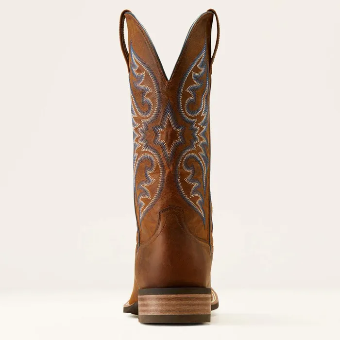 Ricochet Cowboy Boot Weathered Chestnut Men Ariat Western Boots Ricochet Cowboy Boot Weathered Chestnut Men Ariat Western Boots