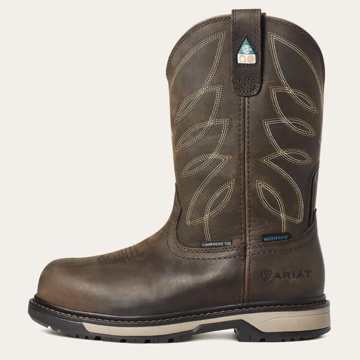 Riveter CSA Waterproof Composite Toe Work Boot Dark Brown Women Ariat Waterproof Boots Riveter CSA Waterproof Composite Toe Work Boot Dark Brown Women Ariat Waterproof Boots