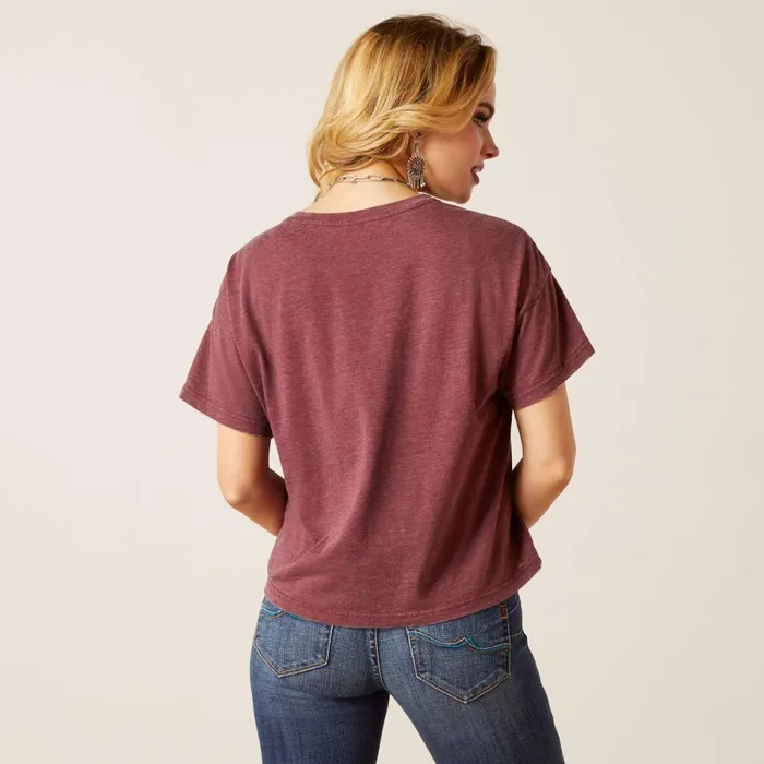 Rock N Roll TShirt Tawny Port Women Ariat TShirts and Tops Rock N Roll TShirt Tawny Port Women Ariat TShirts and Tops