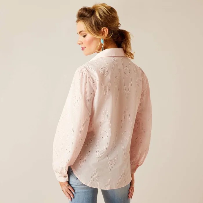 Romantic Shirt Icy Pink Women Ariat TShirts and Tops Romantic Shirt Icy Pink Women Ariat TShirts and Tops