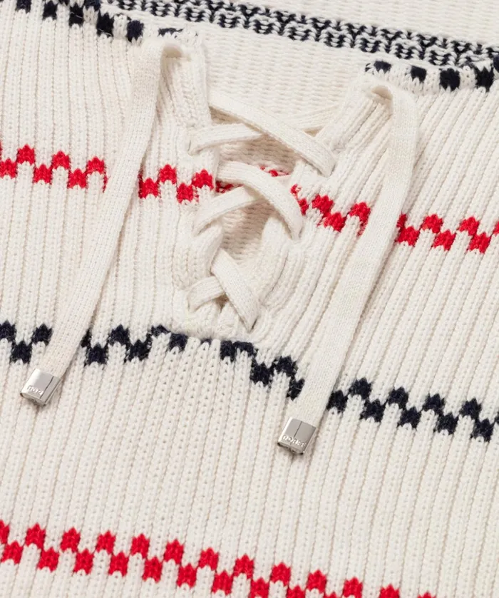 Ron Dorff Swedish Fisherman Cotton Sweater Off White Men Cashmere and Knitwear Tops