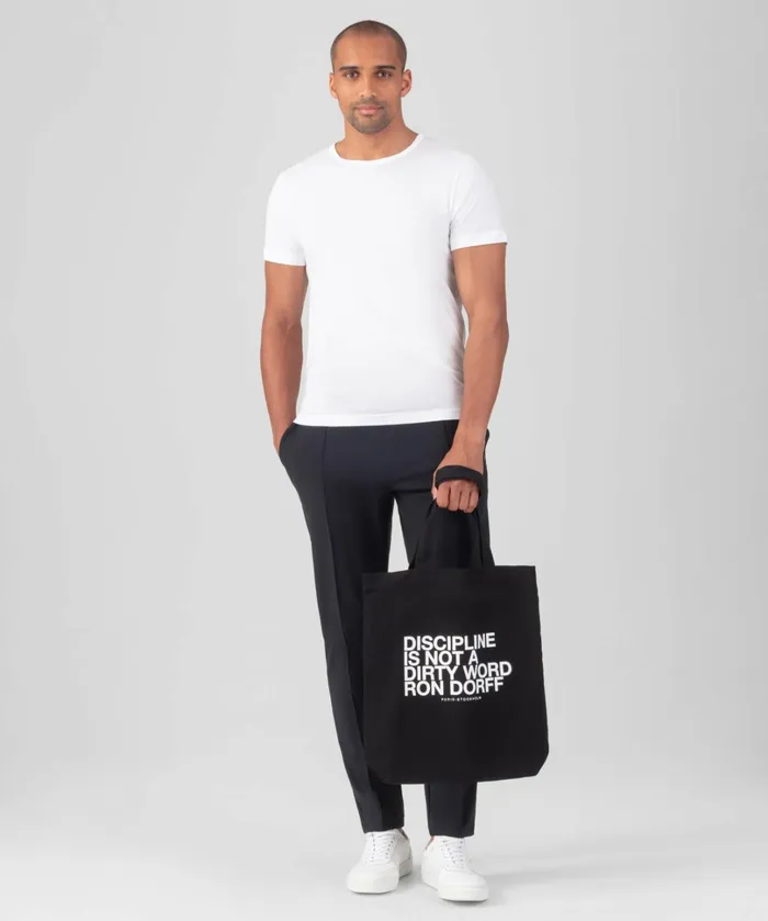 Ron Dorff Tote Bag DISCIPLINE Black Men Bags Ron Dorff Tote Bag DISCIPLINE Black Men Bags