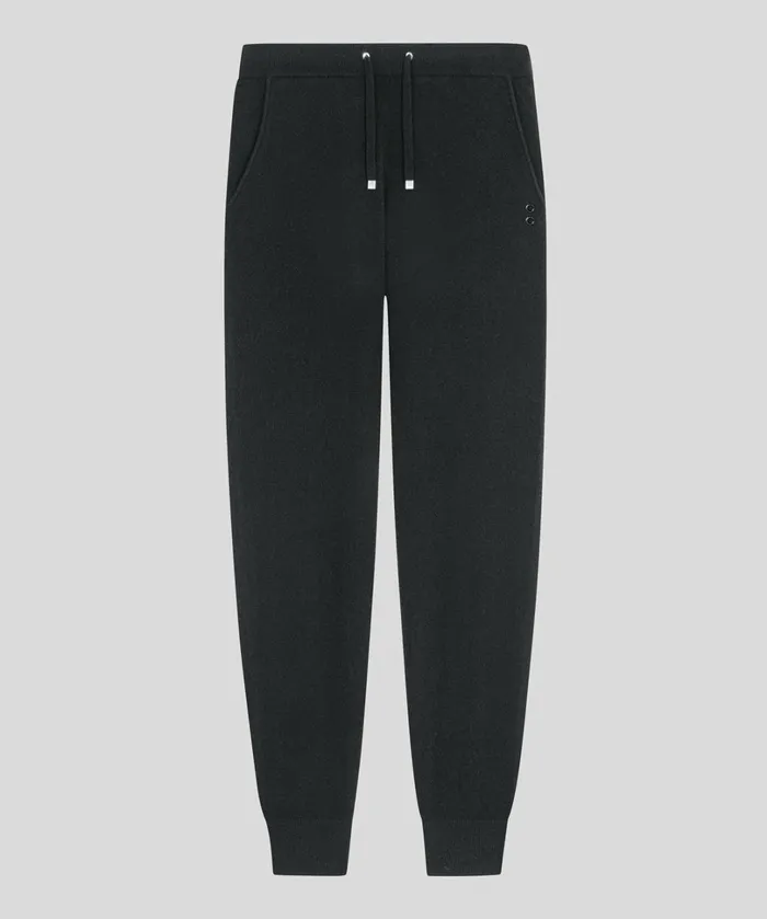 Ron Dorff Wool Cashmere Pants Black Men Cashmere and Knitwear Pants