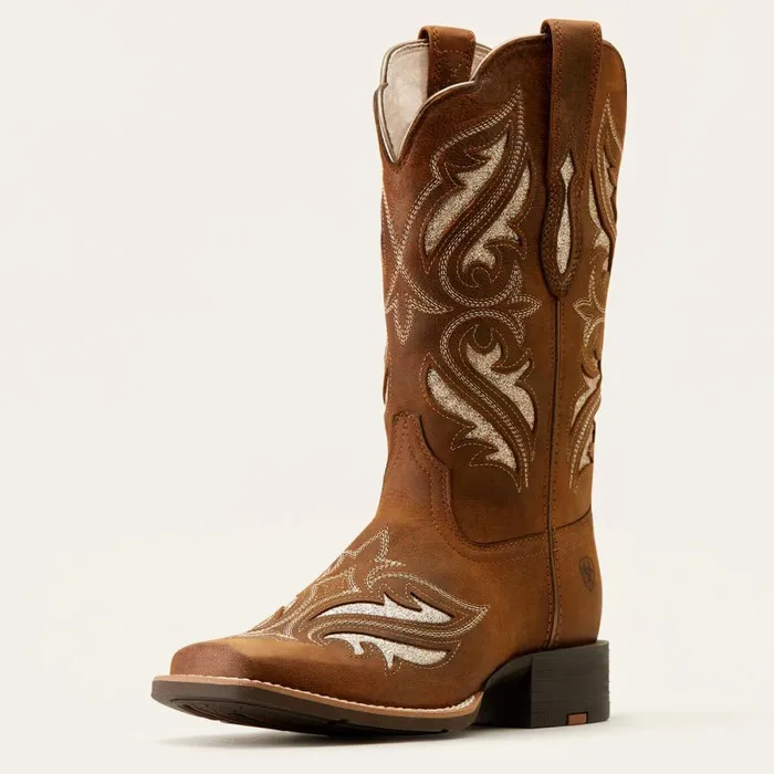 Round Up Bliss Western Boot Sassy Brown Women Ariat Western Boots