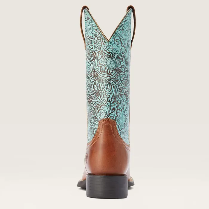 Round Up Wide Square Toe Western Boot Beduino Brown Women Ariat Western Boots Round Up Wide Square Toe Western Boot Beduino Brown Women Ariat Western Boots