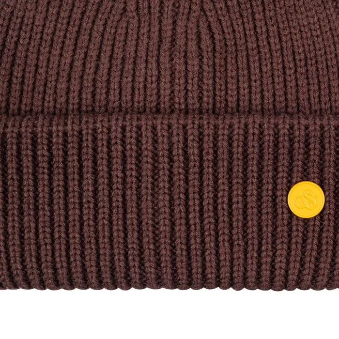 SandS RIVET CUFF BEANIE Navy Women Scotch and Soda Hats Scarves and Gloves