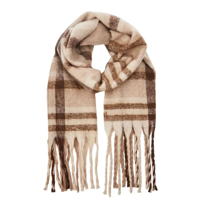 Scarves Women Moda In Pelle Nevescarf Natural Textile