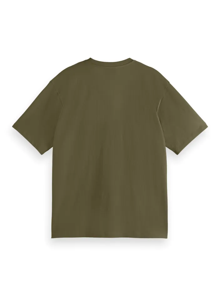 Seasonal Core 8211 3 Crosses Loose Fit Pocket Tshirt Classic Green Men Scotch and Soda TShirts and Polo Shirts Seasonal Core 8211 3 Crosses Loose Fit Pocket Tshirt Classic Green Men Scotch and Soda TShirts and Polo Shirts